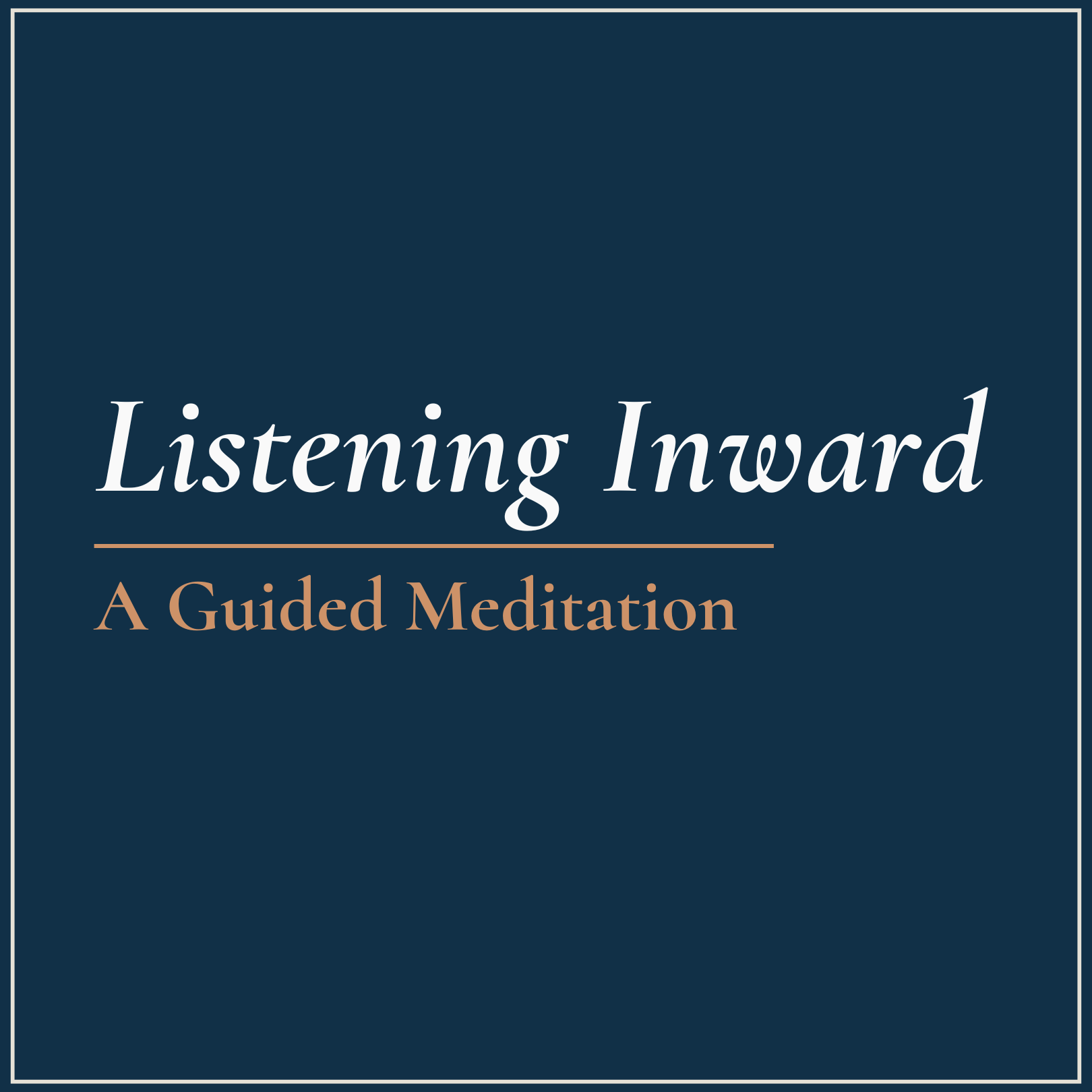 Meditations — Dr. Zelana Montminy